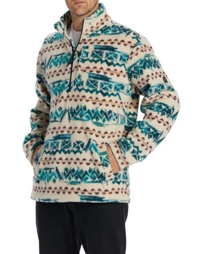 Billabong BOUNDARY MOCK NECK Bej Erkek Polar Bej XL