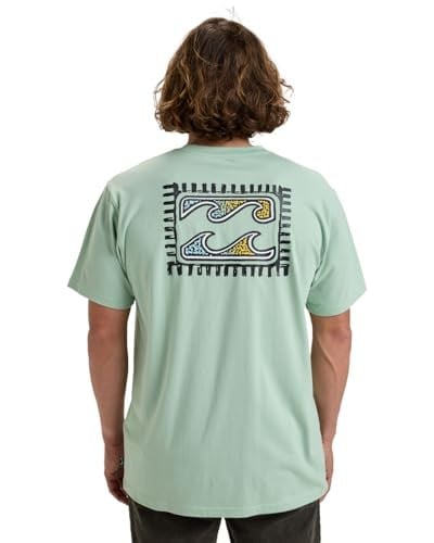 BILLABONG Crayon Wave Ss Tişört Erkekler