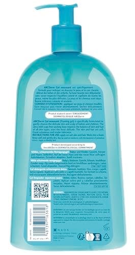 Bioderma ABCDerm Bebek ve Çocuk için Dermatolojik ve Tuzsuz Yüz, Saç, Vücut Şampuanı Normal ve Kuru Ciltler