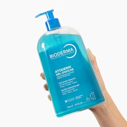 Bioderma Atoderm Shower Gel Aile Boyu Kuru Ciltler için Nemlendirici Duş Jeli Bebek Çocuk Yetişkin 1 Lt - Seçenekler: 1 LT, 1 LT (2 paketi), 200 ML, 100 ML, 100 ML (2 paketi)