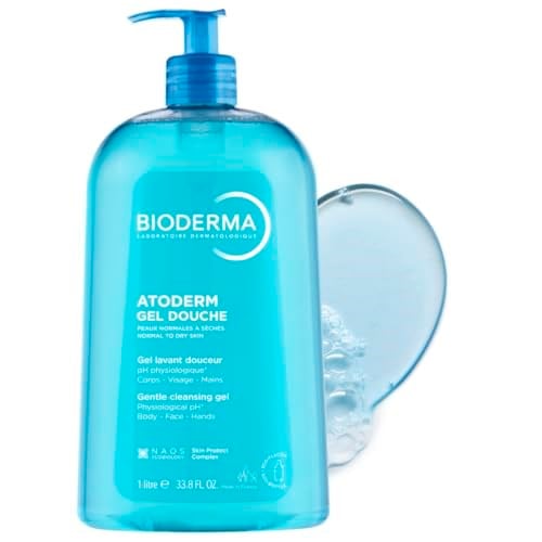 Bioderma Atoderm Shower Gel Aile Boyu Kuru Ciltler için Nemlendirici Duş Jeli Bebek Çocuk Yetişkin 1 Lt - Seçenekler: 1 LT, 1 LT (2 paketi), 200 ML, 100 ML, 100 ML (2 paketi)
