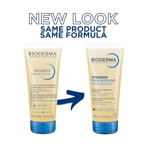 Bioderma Atoderm Shower Oil Kuru Ciltler için Niasinamid İçeren Nemlendirici ve Besleyici Duş Yağı Bebek, Çocuk ve Yetişkin Kullanımına Uygun