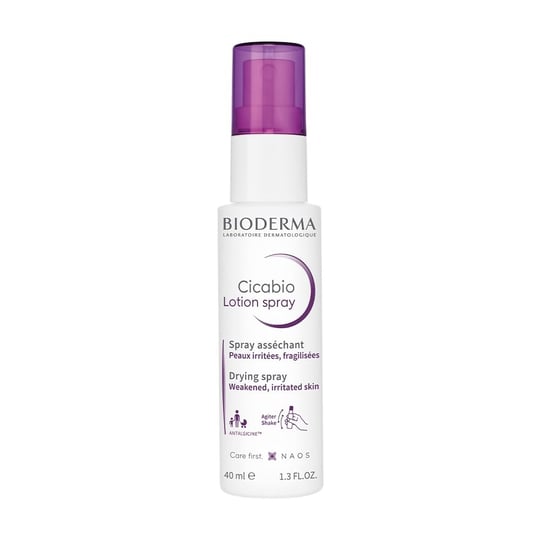 Bioderma Cicabio Lotion Spray Hasar Görmüş Cilt Anında Kurutucu Sprey Losyon Yüz, Vücut Yetişkin, Çocuk 40 ml