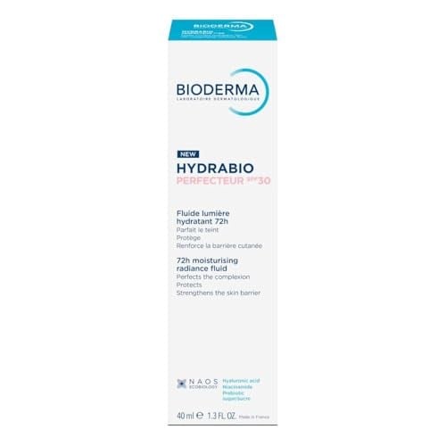 Bioderma Hydrabio Perfecteur Işıltı Veren Nemlendirici SPF30 Güneş Koruyuculu Yüz Kremi Niasinamid 40 ml