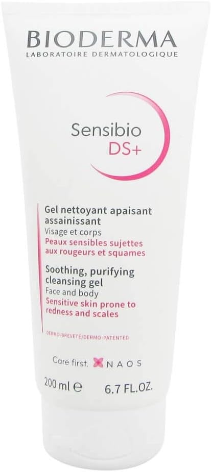 Bioderma Sensibio DS+ Hassas Ciltler Yağlı Pullanma Karşıtı Arındırıcı Temizleme Jeli B6 Vitamini 200 ml