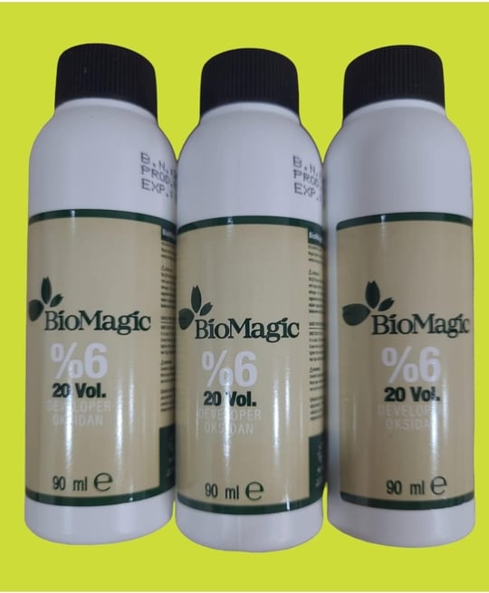 BioMagic%6 20 Volum Developer Oksidan, 90 ml x 3 Adet, Sıvı Peroksit