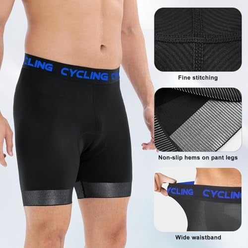 Bisikletçi pantolonu, erkek bisiklet pantolonu, 5D jel dolgulu, kısa, nefes alır, hızlı kuruyan bisiklet pantolonu, MTB yarış bisikleti pantolonu, bisiklet sporu