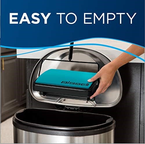 Bissell Easy Sweep Kompakt Halı ve Zemin Süpürgesi, 2484A, Camgöbeği
