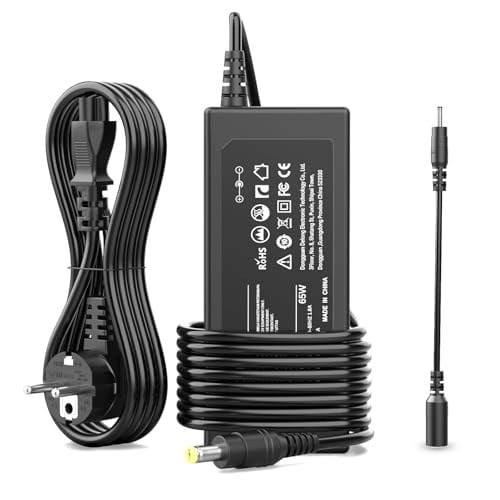 BIUBOTY Acer Aspire 5 3 E1 E3 E5 V3 V5 E14 E15 E17 ES1 S3 R3 5250 5750 5920 5742 5253 5733 5517 5532 5349 7560 A315 Dizüstü Bilgisayar Şarj Kablosu 65W 19V 3,42A AC DC Adaptörü (5,5 x 1,7 mm)