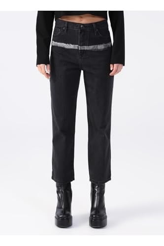 Black On Black Standart Bel Bol Paça Bol Kesim Denim Pantolon K-KEVA, K-KEVA