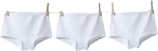 Blackspade 1295 Kız Çocuk Boxer 3lü Paket