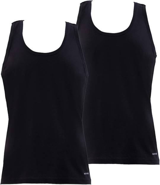 Blackspade Erkek Atlet 2li Paket Loose Fit 9225 - Beyaz
