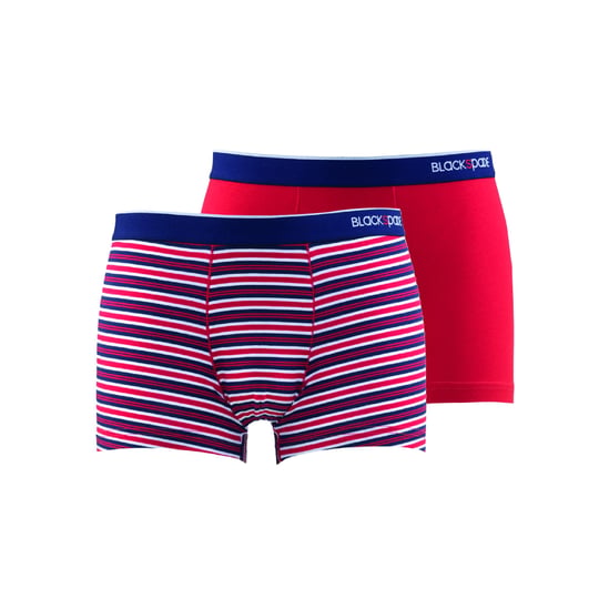 Blackspade Erkek Boxer 2li Paket Stripes 9551 - Lacivert