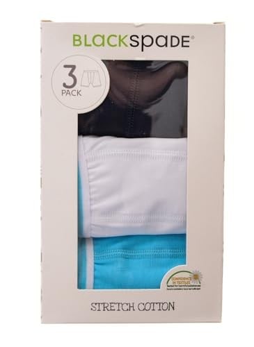 Blackspade Erkek Çocuk Boxer 3lü Paket 9395 - Beyaz