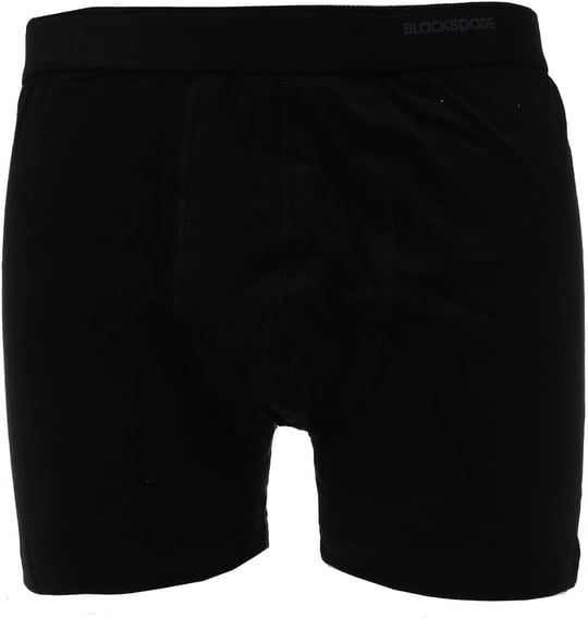 Blackspade Erkek Siyah 2li Düz Boxer