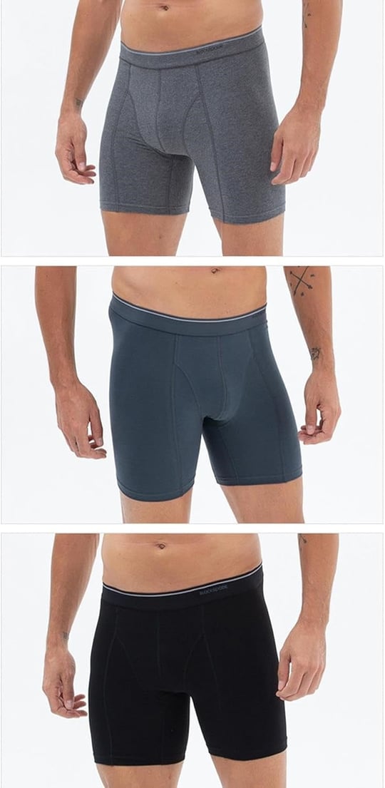 Blackspade Erkek Tender Cotton 3lü Uzun Paça Siyah-AntraMelanj-Antrasit 9683