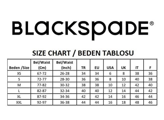 Blackspade Kadın Korse Külot Yüksek Bel 1480