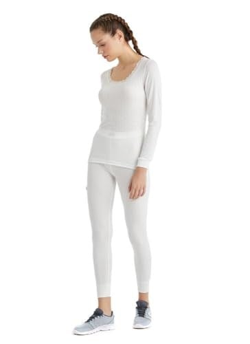 Blackspade Kadın Uzun Kol Level 1 Beyaz Thermal C8T6N2O1