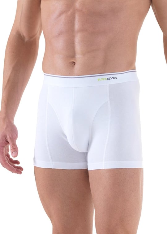 Blackspade Tender Cotton Erkek Boxer 9233 - Beyaz Beyaz M