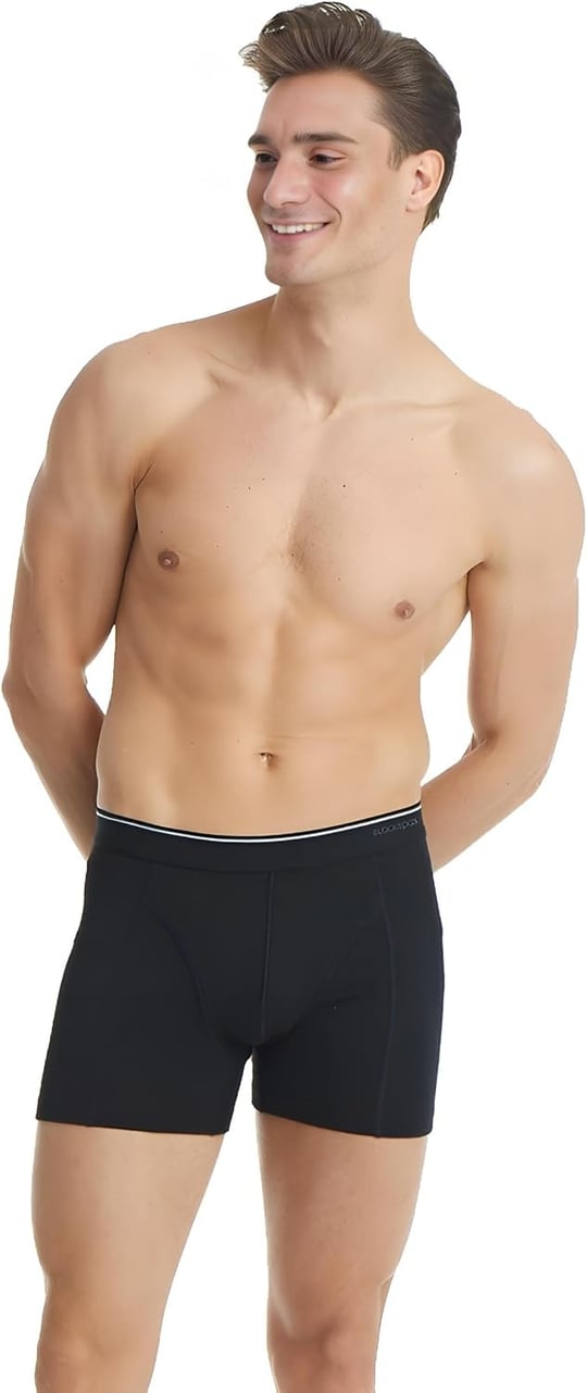Blackspade Tender Cotton Erkek Boxer 9233 - Siyah Siyah S