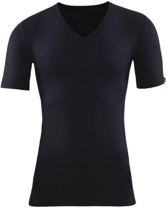 Blackspade Unisex Siyah Yarım Kol V Yaka Thermal İçlik 1263