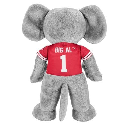 Bleacher Creatures Alabama Crimson Tide Al The Elephant 25,4 cm Maskot Peluş Figürler