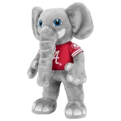 Bleacher Creatures Alabama Crimson Tide Al The Elephant 25,4 cm Maskot Peluş Figürler