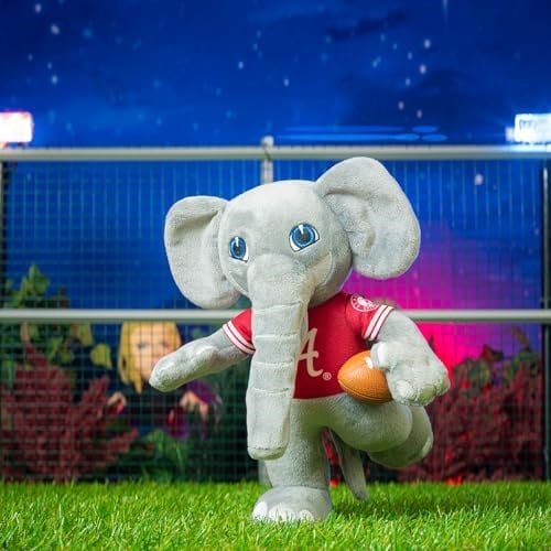 Bleacher Creatures Alabama Crimson Tide Al The Elephant 25,4 cm Maskot Peluş Figürler