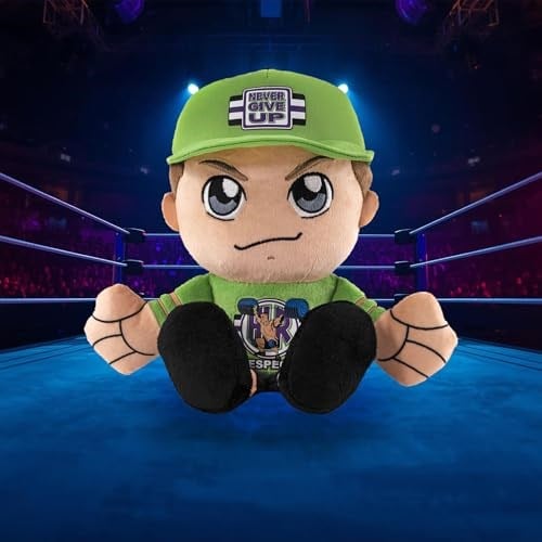 Bleacher Creatures WWE John Cena 20,32 cm Kuricha Pelüş - Yumuşak Chibiden Esinlenmiş Güreş Süperstar