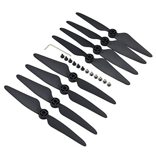 Blomiky 2 Takım 8li Paket F7 Katlanabilir Pervaneler Yedek Pros Bwine F7GB2 F7 SJRC F7S F7 4K 9800FT GPS RC Quadcopter Drone F7 Pervane ile Uyumlu 2