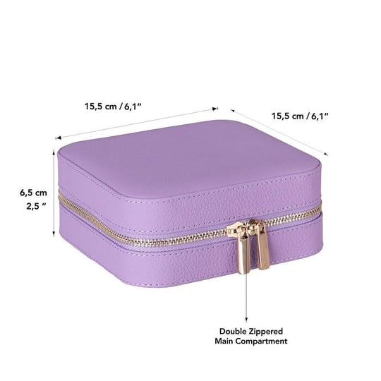Bloominbag Amanda Iris Glow Grande Hakiki Deri Takı Kutusu