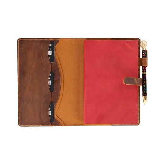 Bloominbag Bloom Quiet Edit Moccasin A5 Deri Kitap Defter Kılıfı