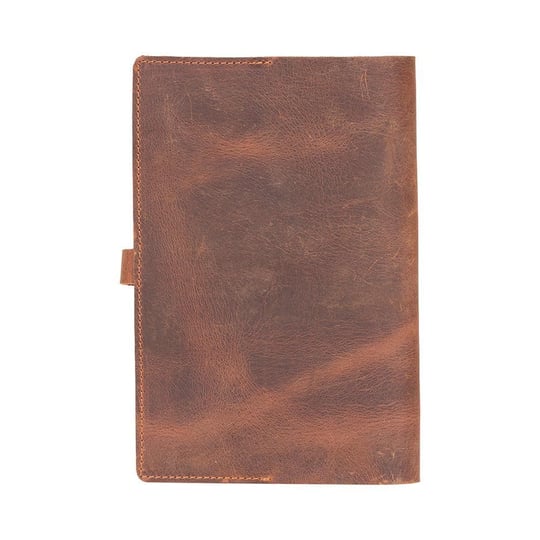 Bloominbag Bloom Quiet Edit Saddle Brown A5 Deri Kitap Defter Kılıfı
