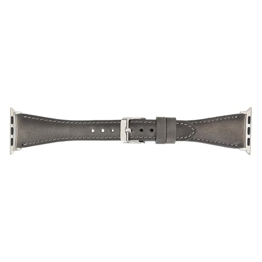 Bloominbag Bloomband Signature Stone Gray Leather Apple Watch Band - 44/45/46/49mm