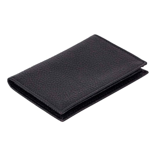 Bloominbag Bloomcard Verta Obsidian Black Hakiki Deri Dikey Kartlık