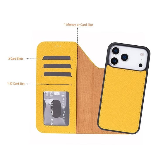 Bloominbag Bloomcase Magic Wallet Honey Apple Iphone 17 Pro Max (6.9