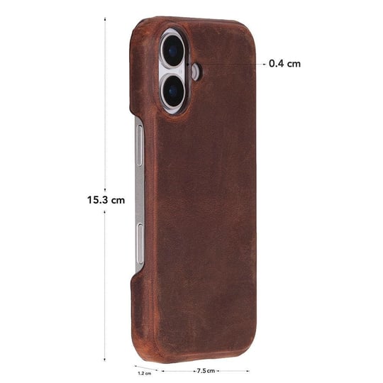 Bloominbag Bloomcase Ultimate Jacket Saddle Brown - Apple Iphone 17 (6.3