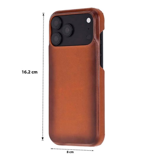 Bloominbag Bloomcase Vectra Desert Tan Iphone 18 Pro Magsafe Hakiki Deri Kılıf
