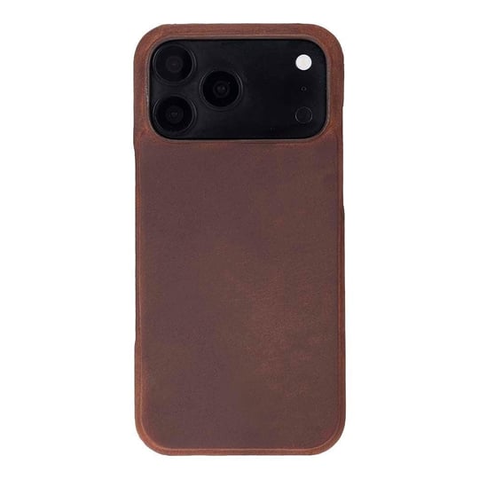 Bloominbag Bloomcase Vectra Saddle Heritage Brown Iphone 18 Pro Magsafe Hakiki Deri Kılıf