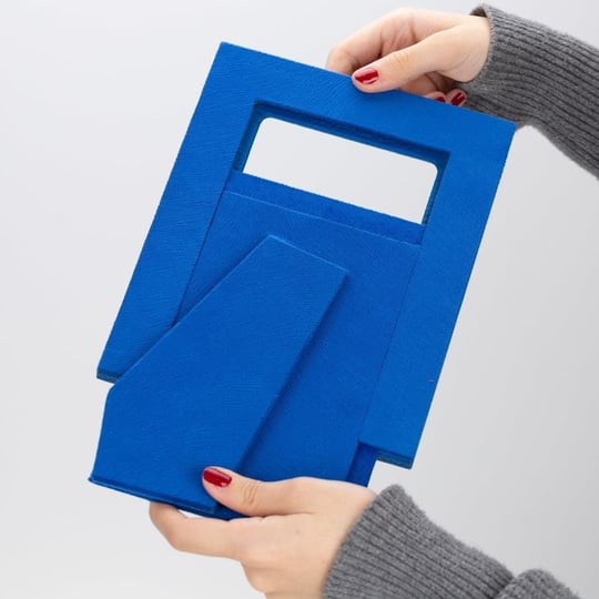 Bloominbag Bloomframe Cyan– Hakiki Deri Fotoğraf Çerçevesi