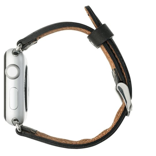 Bloominbag Bloominband Charcoal Noir Deri Apple Watch Kordonu-44/45/46/49mm