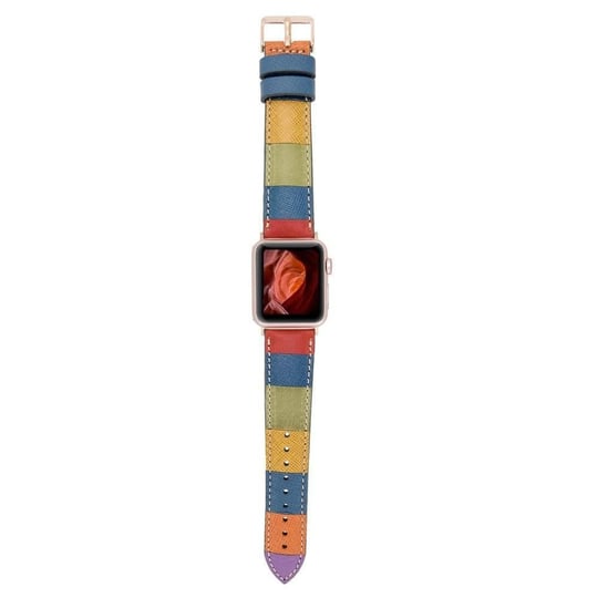 Bloominbag Bloominband Mosaic Bloom Deri Apple Watch Kordonu-44/45/46/49mm