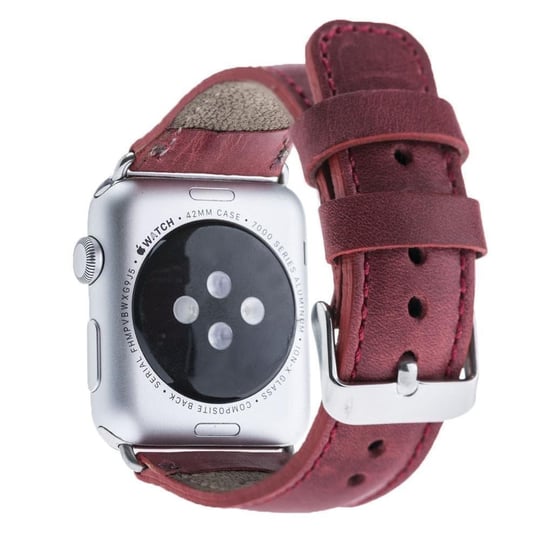Bloominbag Bloominband Mulberry Wine Deri Apple Watch Kordon-40/41/42 Mm