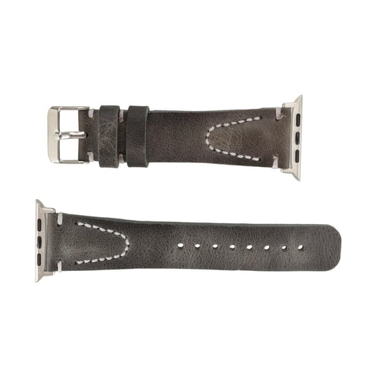 Bloominbag Bloomstrap Avilla Ash Gray Hakiki Deri Apple Watch Kayışı-44/45/46/49mm