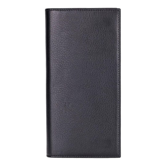 Bloominbag Bloomtenuta Obsidian Black – Hakiki Deri Cüzdan & Telefon Çantası