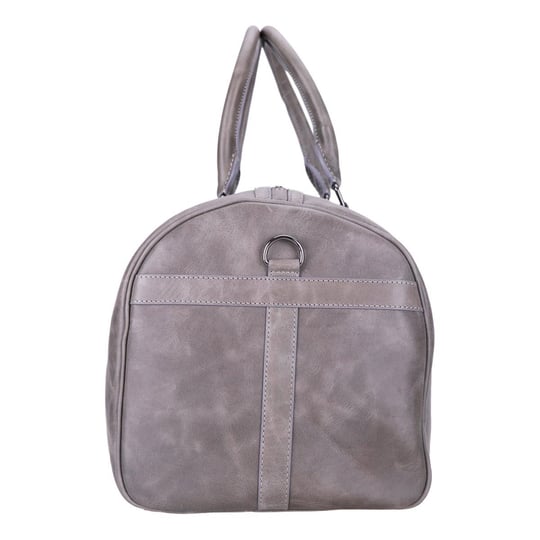 Bloominbag Bloomvoyage Ash Gray Hakiki Deri Duffle Çanta - Kadın Seyahat & Hafta Sonu Çantası