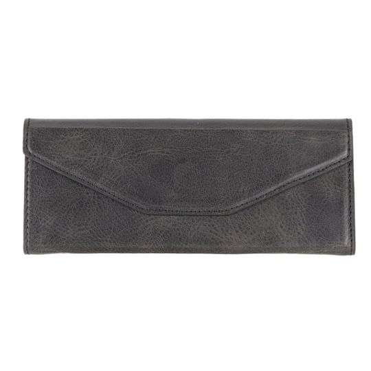 Bloominbag Prisma Charcoal Graphite Deri Gözlük Kılıfı – Mıknatıslı Üçgen Tasarım