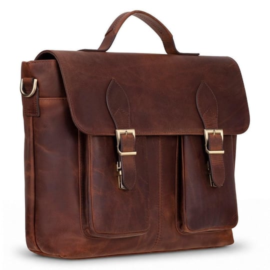 Bloominbag Rivoli Saddle Heritage Hakiki Deri 13–14 Inç Laptop Ve Evrak Çantası