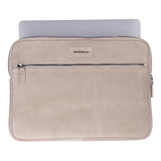 Bloominbag Sand Still Hakiki Süet Deri 13-14 Inç Macbook/laptop Kılıfı