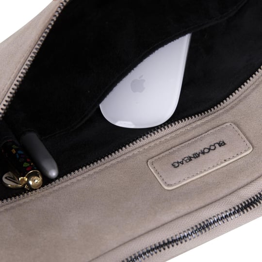 Bloominbag Sand Still Hakiki Süet Deri 13-14 Inç Macbook/laptop Kılıfı
